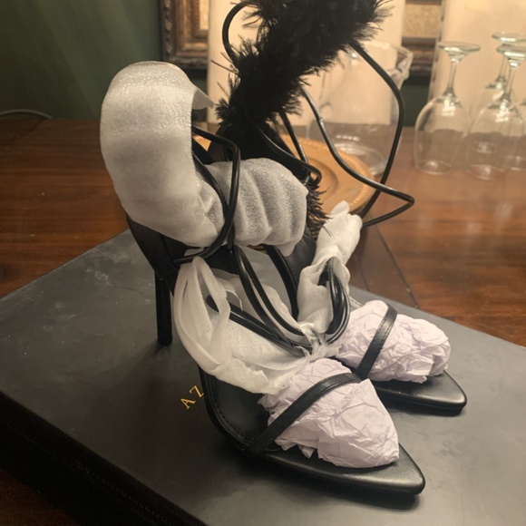 Azalea Wang Black 7.5 Heels - Picture 2 of 7